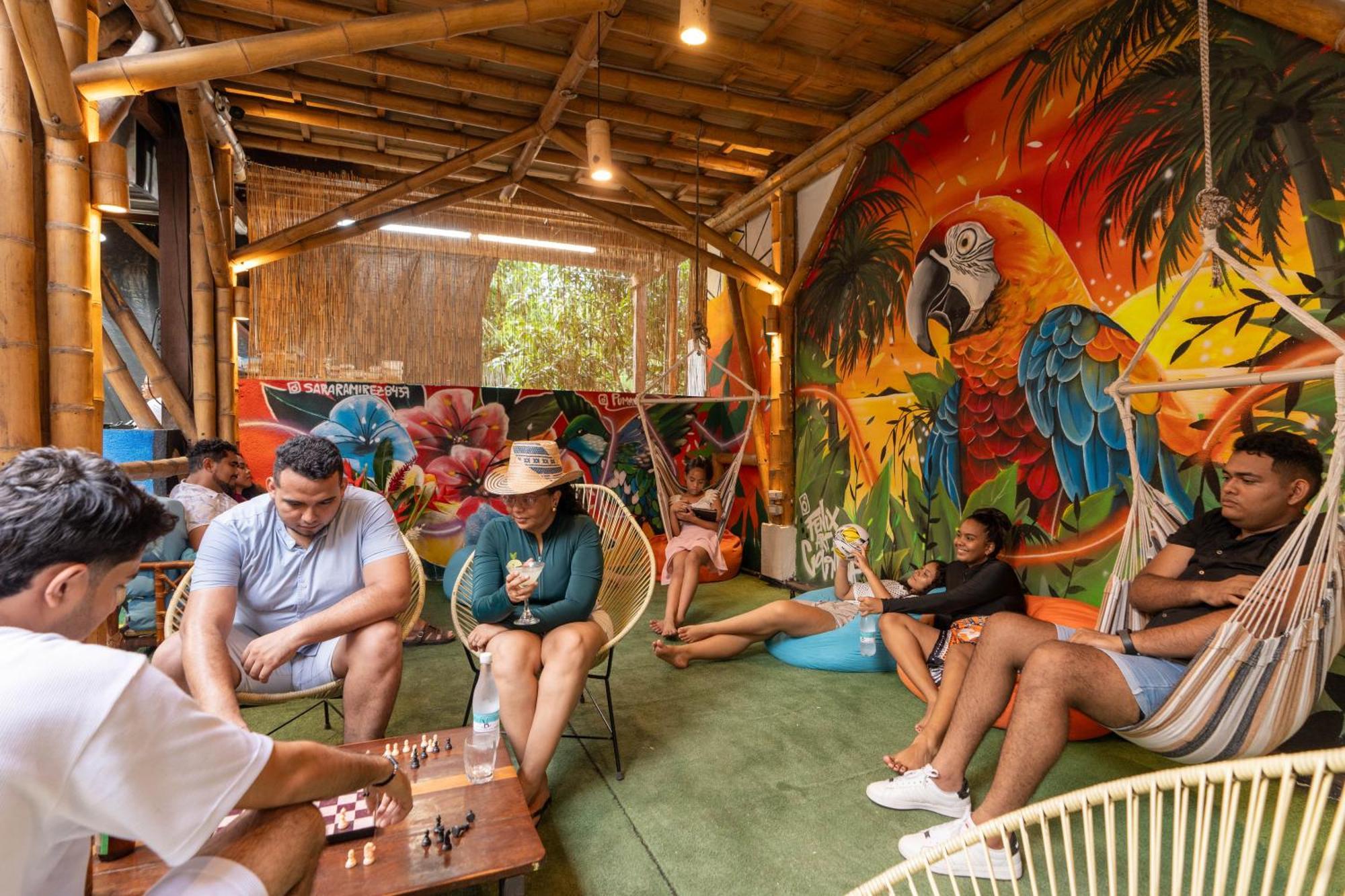 Tayrona Juanchos House Hostel Los Naranjos Eksteriør billede